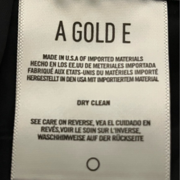 Agolde Recycled Leather 90’s Pinch Waist Pants in Nightshade size 24 - Picture 7 of 10